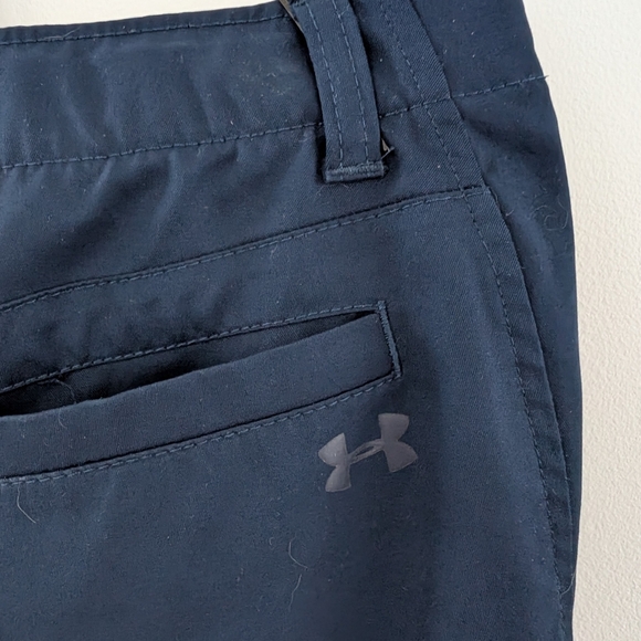 Under Armour Youth's Navy Golf Shorts (Size 14) - Picture 3 of 5
